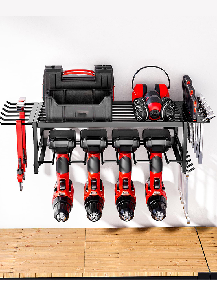 Workshop Tools Shelf - Power Tool Rack Wall Mount Tool