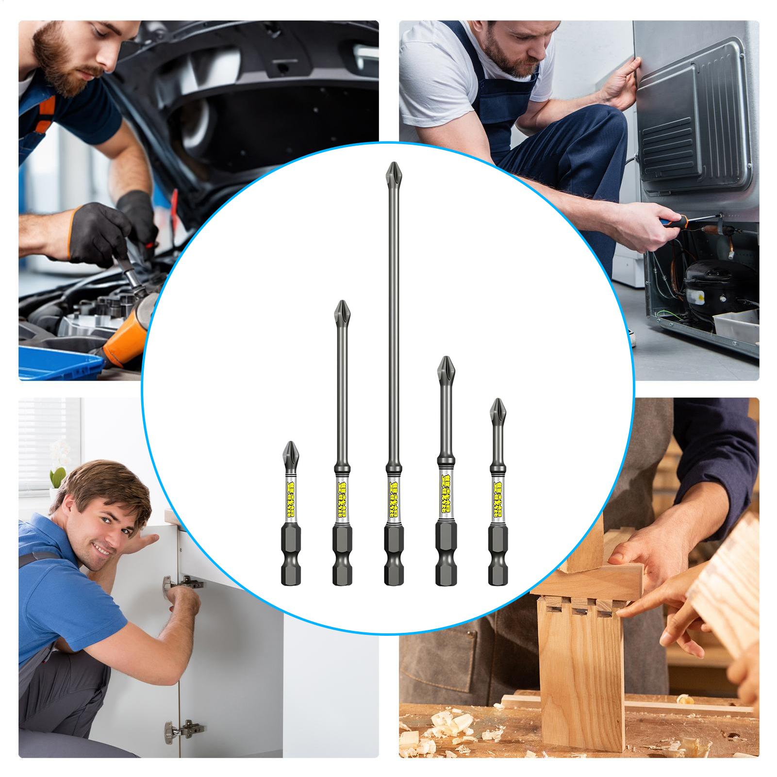 Drill Screwdriver Bit Set 5-Pi - Tools Workshop ulasan dan harga