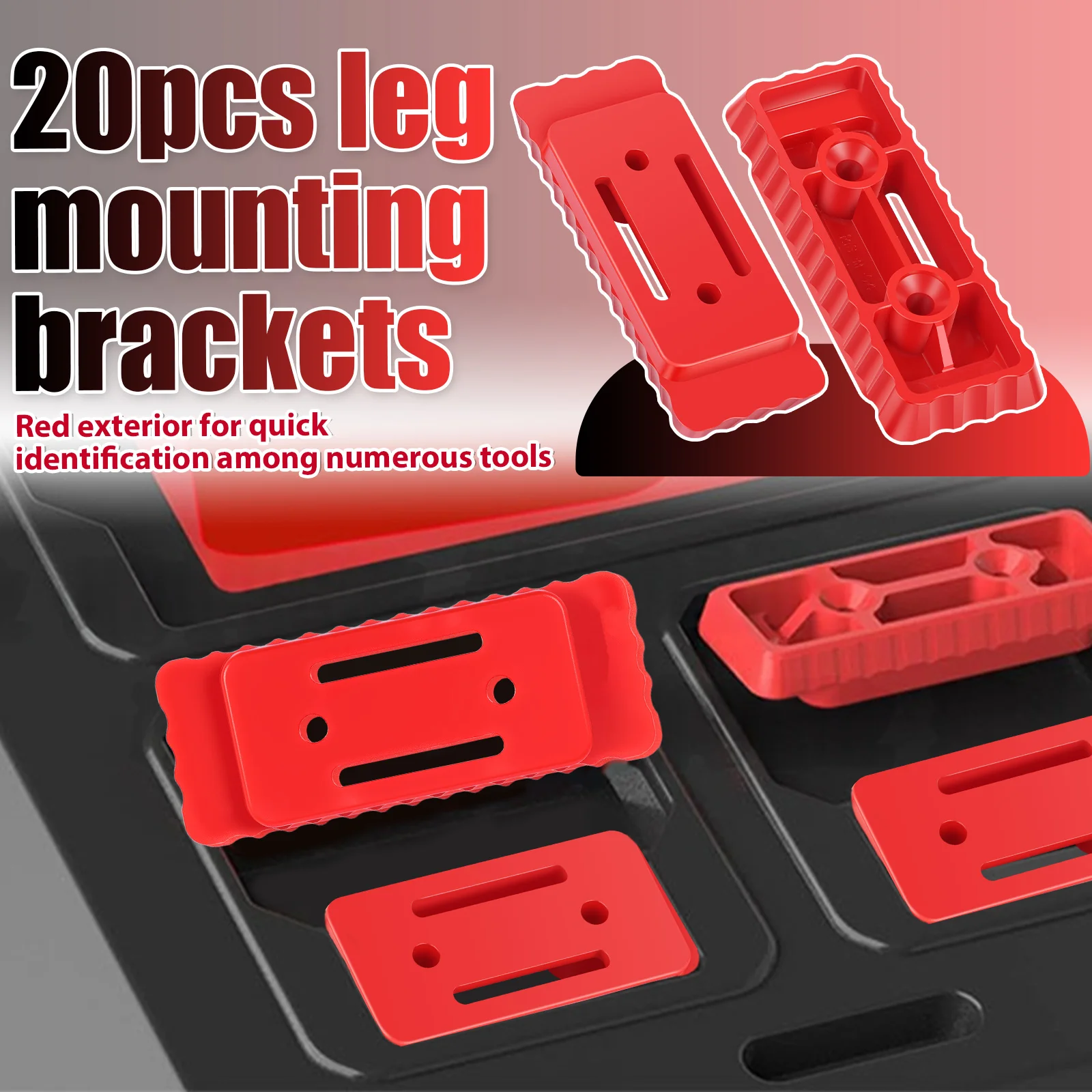 20pcs Mounting Feet for Milwau - Workshop Electric Tools ulasan dan harga