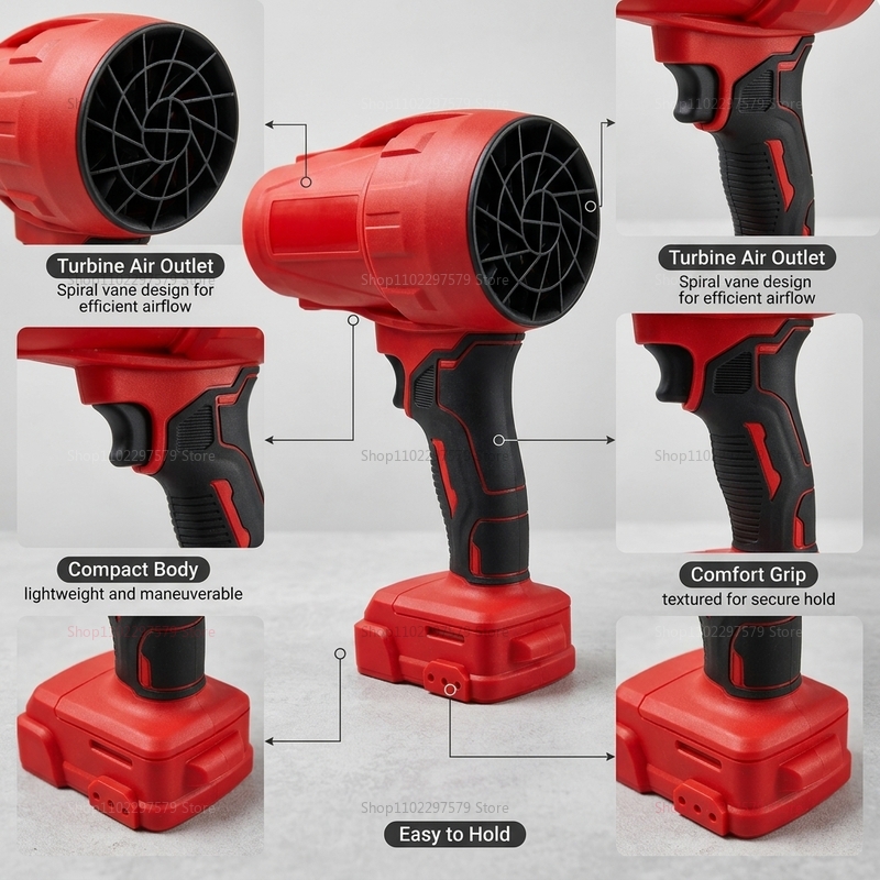 18V Cordless Turbo Fan Blower  - Tools Use In The Workshop ulasan dan harga