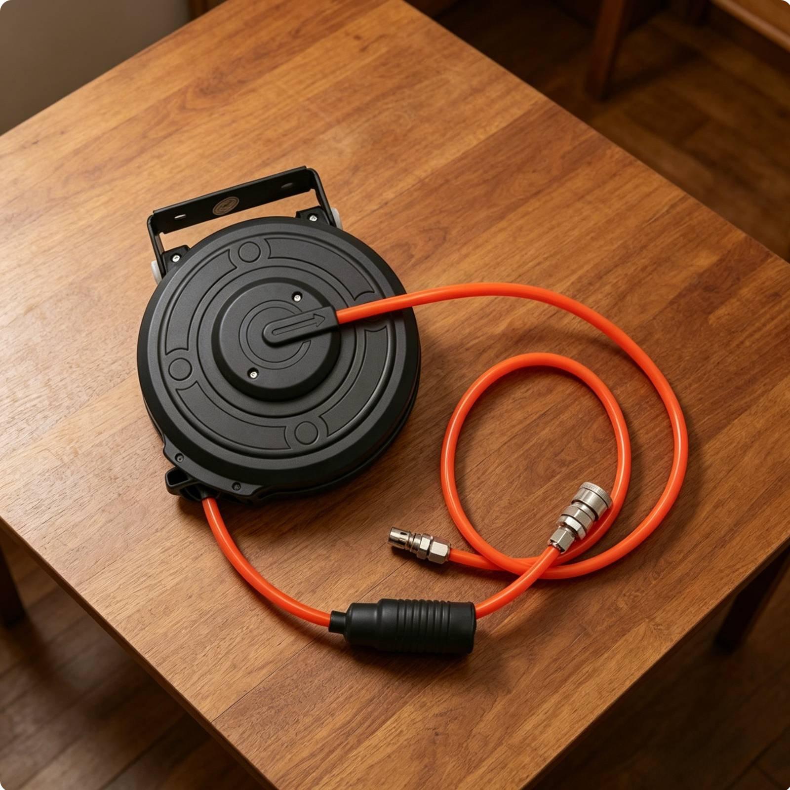 Retractable Pneumatic Air Hose - Tools Workshop ulasan dan harga