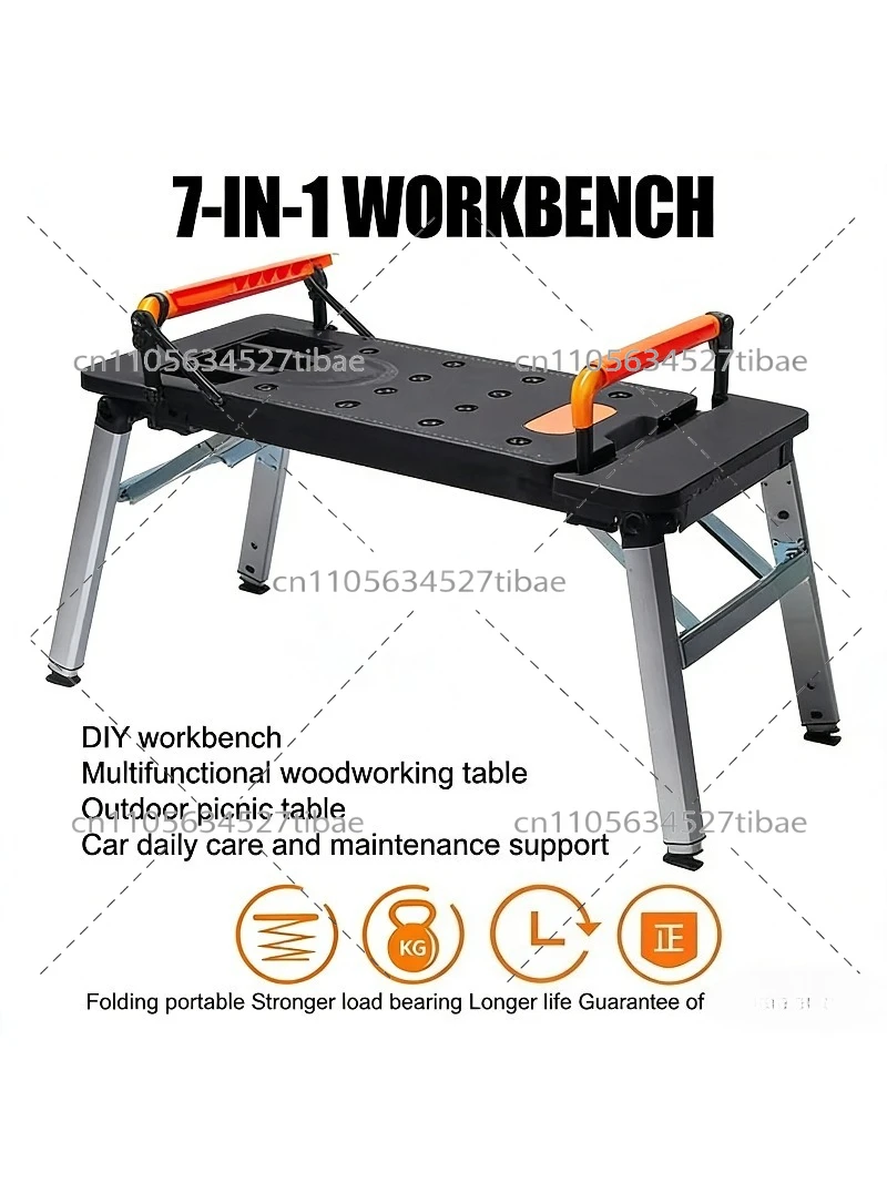 7-in-1 Portable Folding Workbe - Workbench Portable Fold ulasan dan harga