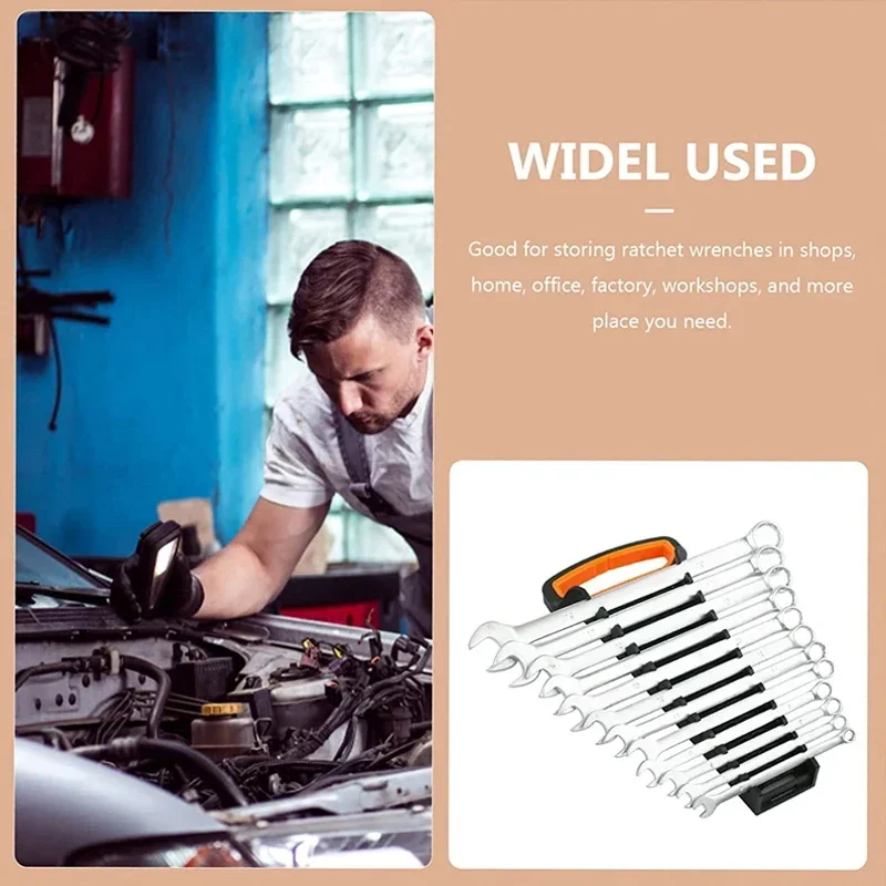HOT Wrench Organizer Storage S - Workshop Tools Shelf ulasan dan harga