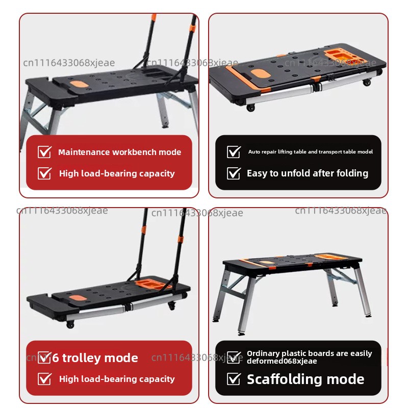 7- In -1 Multifunctional Workb - Workbench Portable Fold ulasan dan harga