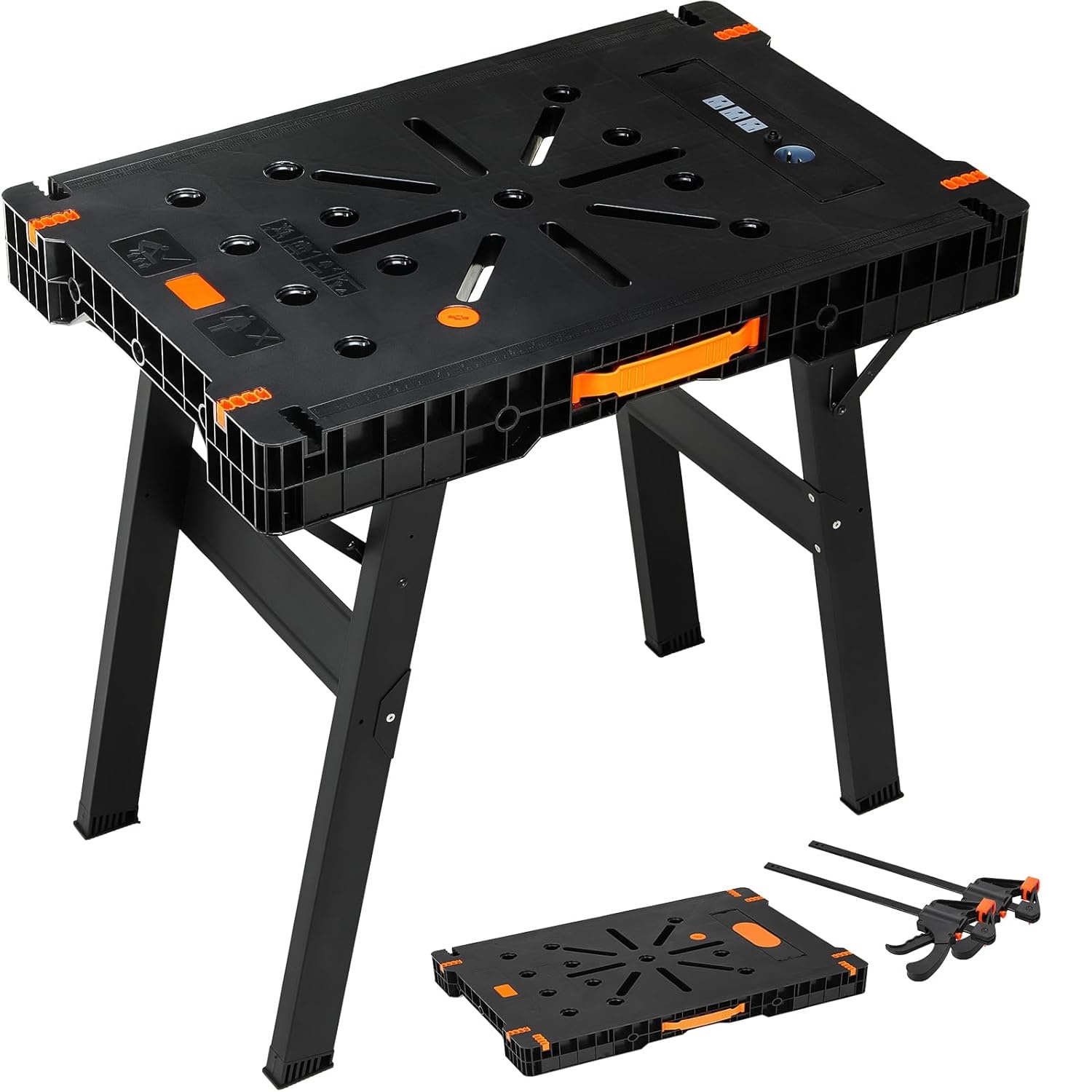 Folding Work Bench with Clamps - Workbench Portable Fold ulasan dan harga