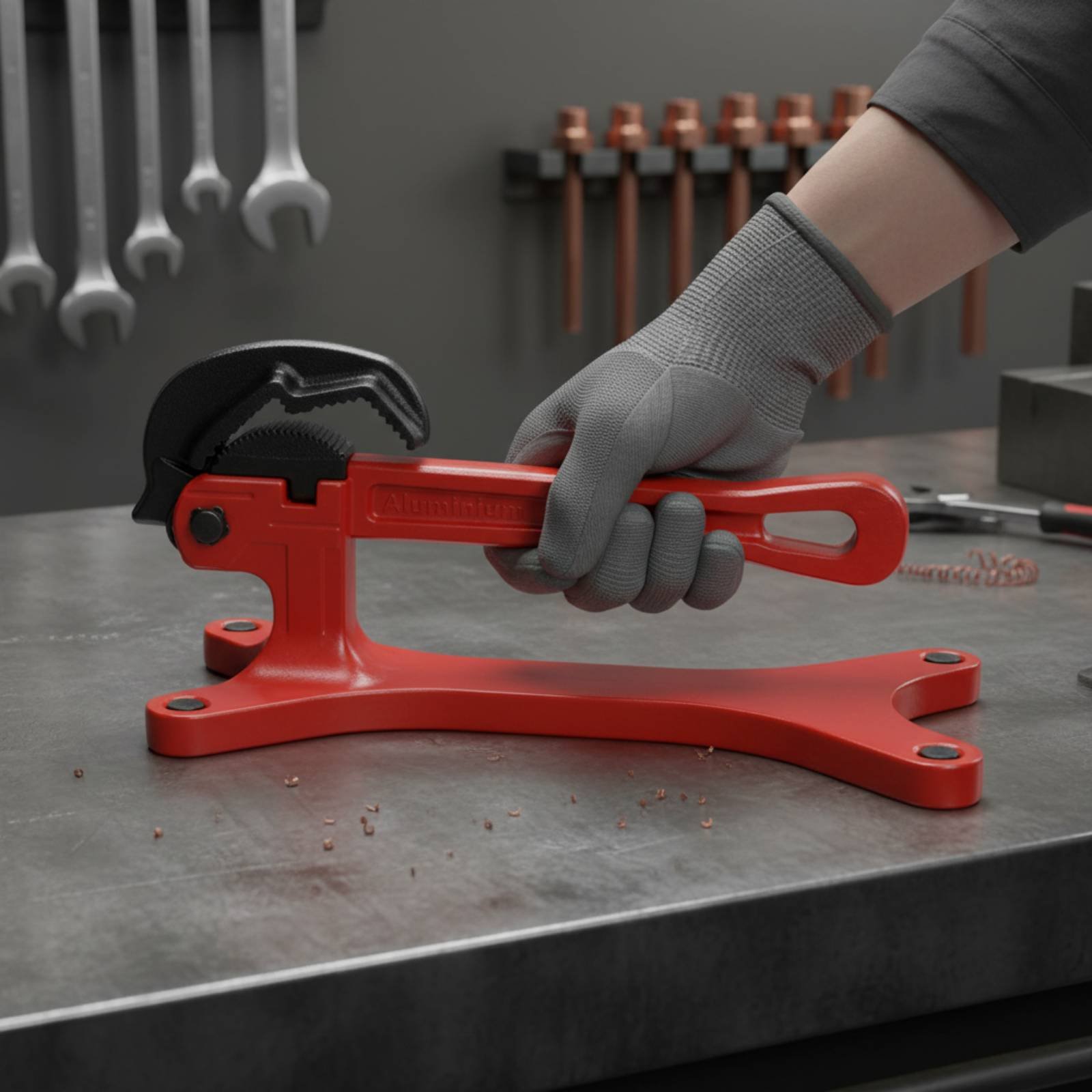 Self-Locking Pipe Wrench Porta - Tools Workshop ulasan dan harga