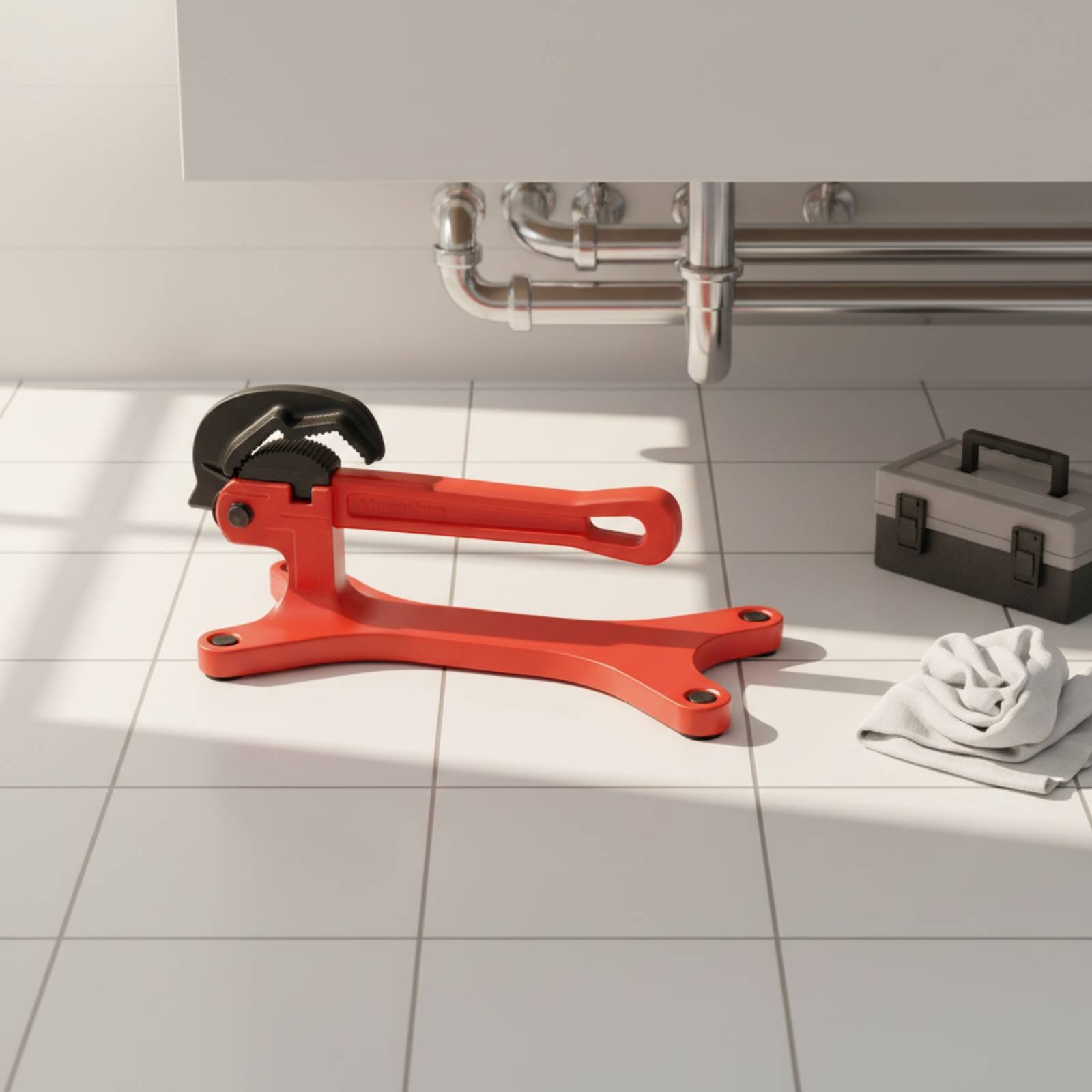 Self-Locking Pipe Wrench Porta - Tools Workshop ulasan dan harga