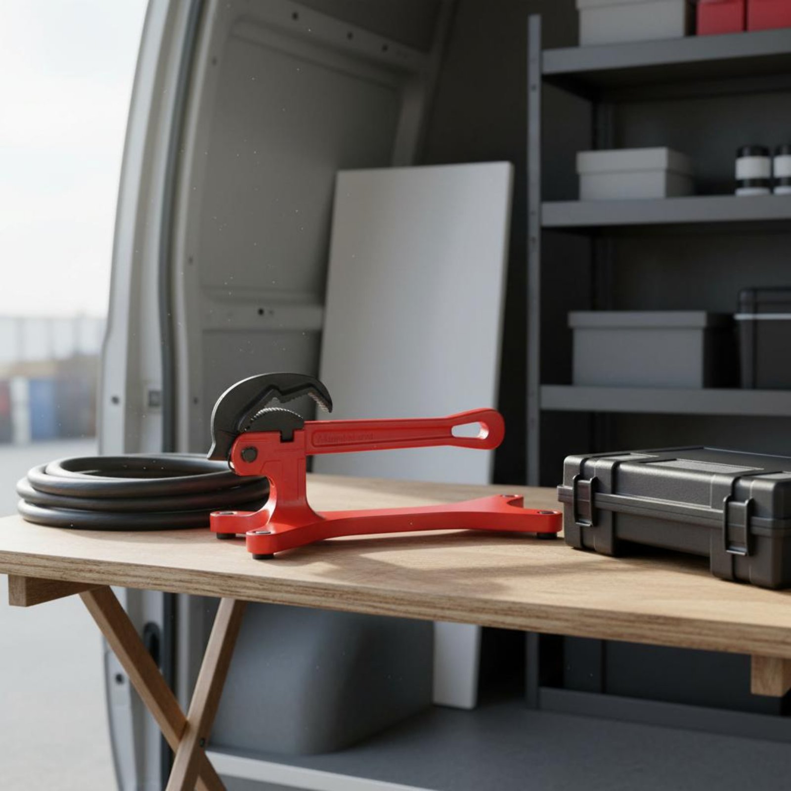 Self-Locking Pipe Wrench Porta - Tools Workshop ulasan dan harga