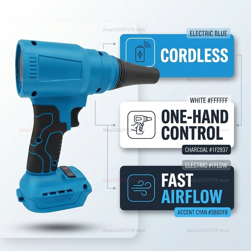 18V Brushless Cordless Air Dus - Workshop Electric Tools ulasan dan harga